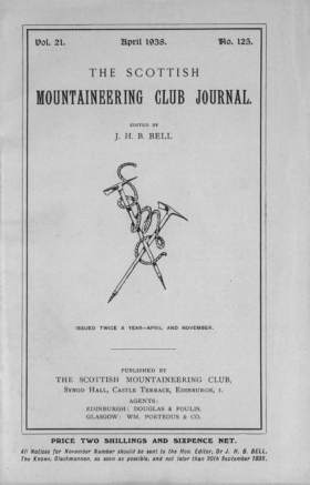 SMCJ Number 125 - Vol 21 - Apr 1938 cover